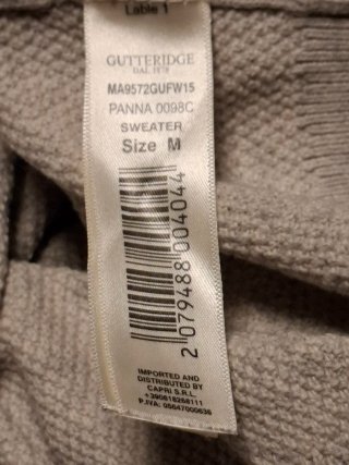 Maglione Gutteridge M cotone seta cachemire