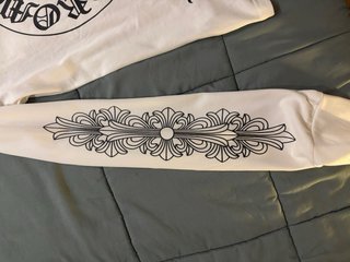 Camisola Chrome Hearts Branca