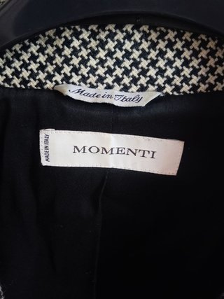 Giacca Momenti Pied de Poule Made in Italy lana
