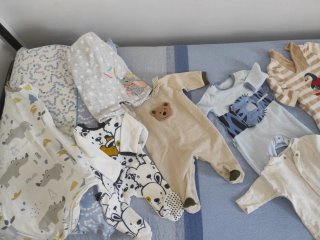 Corredino neonato invernale completo