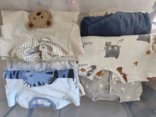 Corredino neonato invernale completo