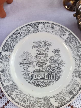 Plato decorativo vintage