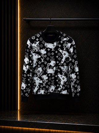 Sudaderas Louis Vuitton Blancas y Negras
