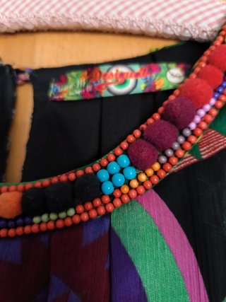 Vestido Desigual Verano Talla 40