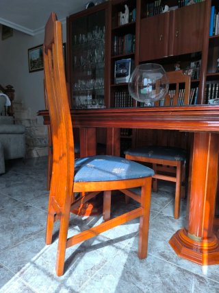 Mesa Comedor Madera + 4 Sillas
