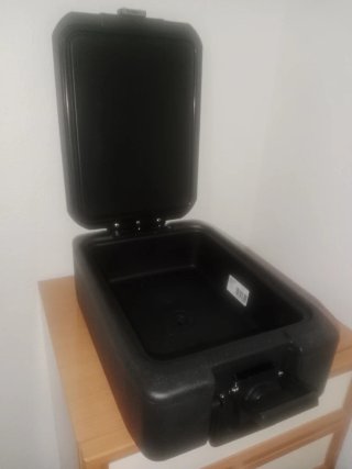 Caja Fuerte Ignífuga Negra