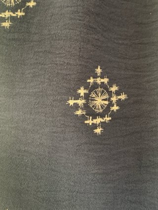 Pantalón fresco estampado mujer