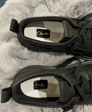 Zapatos Polden Lace Negro Clarks old money hombre