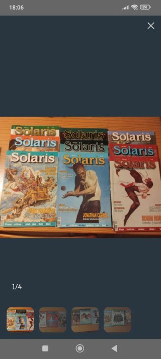 Revistas Solaris ciencia ficción