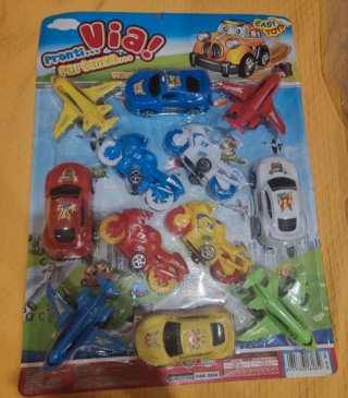 Set Giocattoli Macchinine Aerei Bambini