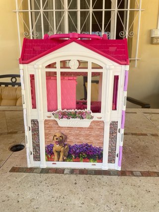 Casa de muñecas Barbie plegable