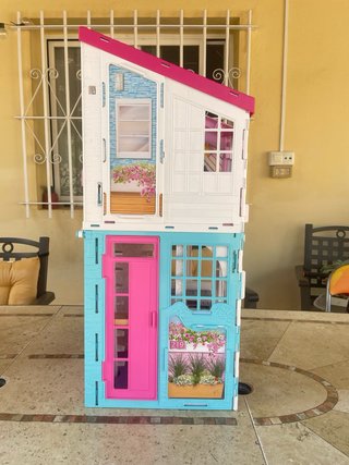 Casa de muñecas Barbie plegable