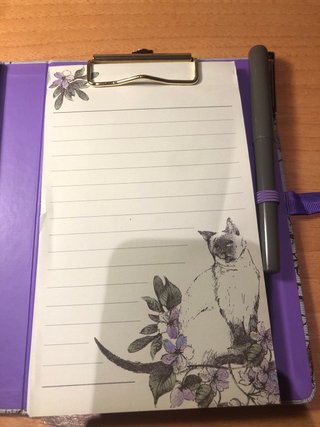 Libreta con notas adhesivas decoradas