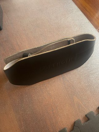 Cinturón de levantamiento de pesas negro