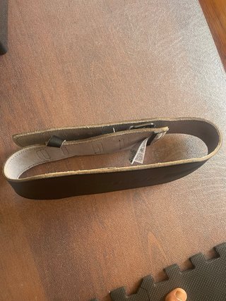 Cinturón de levantamiento de pesas negro