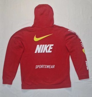 Sudadera Nike Doble Swoosh Roja Talla S