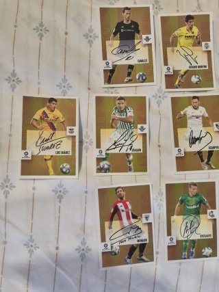 Lote cromos serie 10 Panini La Liga 20/21