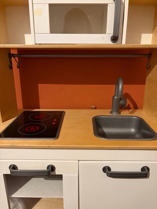 Cocinita infantil grande de madera