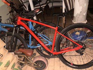 Bicicleta Rockrider Roja