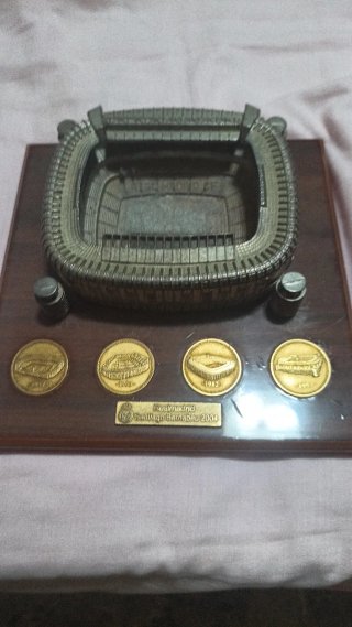 Maqueta Santiago Bernabéu 2004
