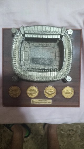 Maqueta Santiago Bernabéu 2004