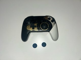 Mando Pro Nintendo Switch 1 Ed. Zelda + Grips azul