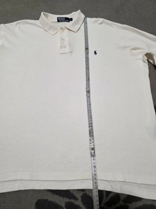 Polo Ralph Lauren Maglia Lunga Bianca Taglia L