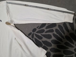 Polo Ralph Lauren Maglia Lunga Bianca Taglia L