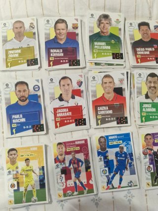 Lote cromos Panini La Liga 20-21