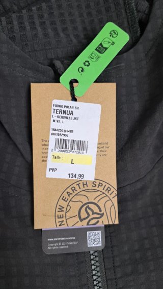 Chaqueta Ternua travesía verde oliva