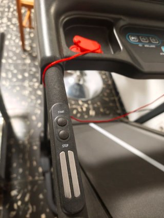 Plataforma cinta andadora de gimnasio