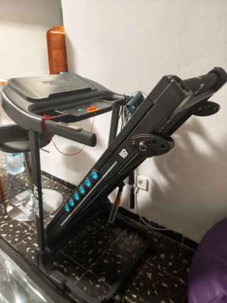 Plataforma cinta andadora de gimnasio