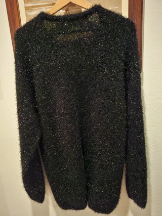 Cardigan Tezenis Lurex Nero Taglia Unica