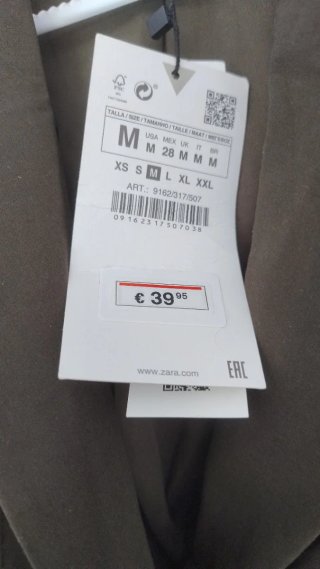 Vestido Zara Talla M Ruched