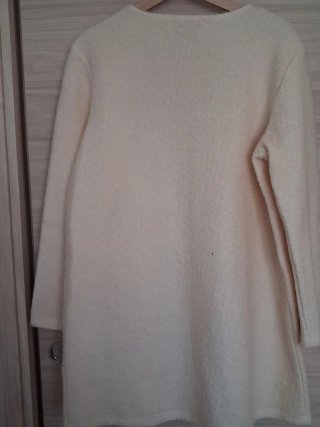 Abrigo Unit 42 crema, talla M