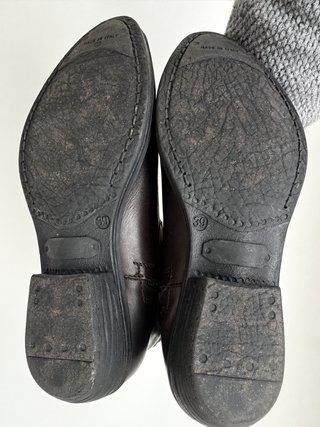 Stivali Camperos Via Mondana Pelle Made Italy 38