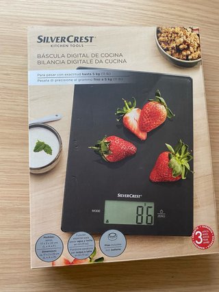 Báscula Digital Cocina SilverCrest
