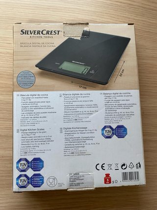 Báscula Digital Cocina SilverCrest