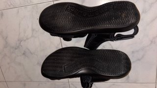 Sandalias Panama Jack Piel Negras Hombre