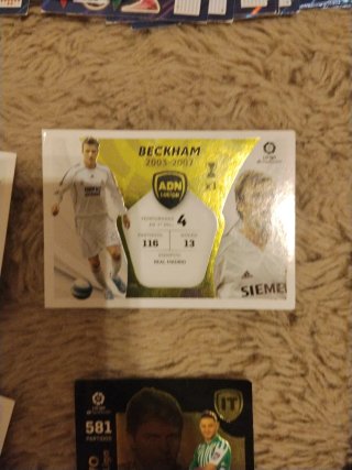 Sergio Ramos campeón card beckham