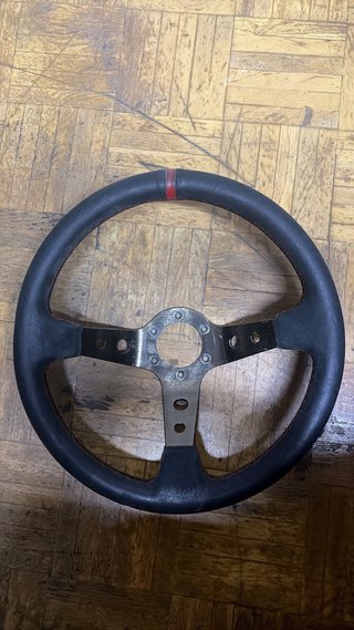 Volante desplazado
