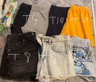 Lote Ropa Niña: Shorts y Pantalones