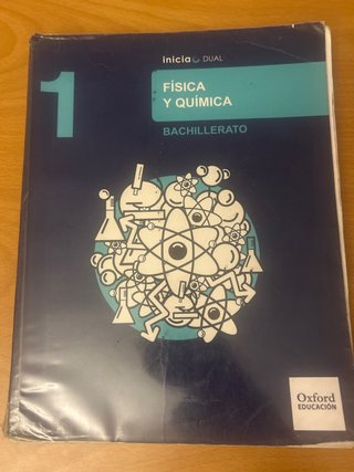 Física y química, 1 Bachillerato