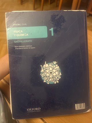 Física y química, 1 Bachillerato