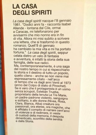 Due romanzi di Isabel Allende