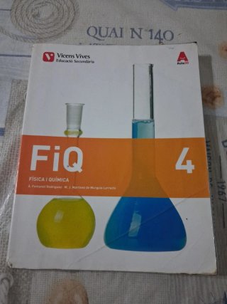FiQ 4 física i química : educació secundària