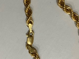 Cadena de oro 18k 8,2 gramos