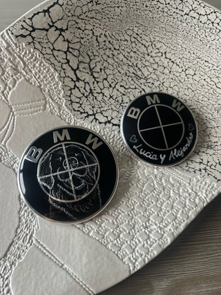 Insignias BMW personalizadas mascotas