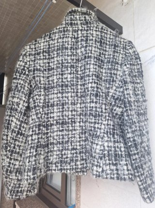 Chaqueta Zara Tweed Corta