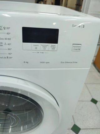 Lavadora Bosch Serie 2 de 8kg 1400rpm A+++ garantí